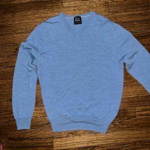 Jos A Bank Vintage Blue Sweater